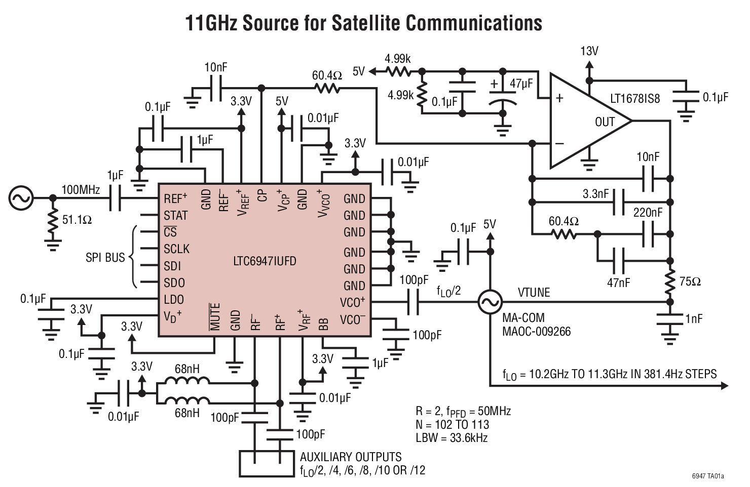 LTC6947Ӧͼ